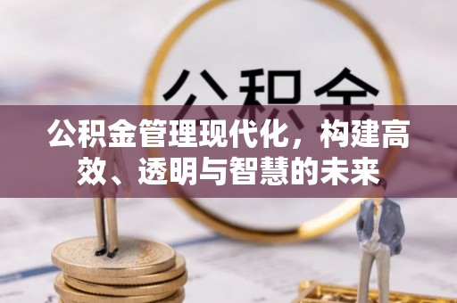弋阳公积金管理现代化，构建高效、透明与智慧的未来