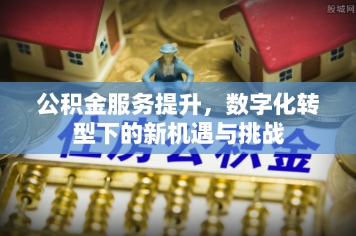 弋阳公积金服务提升，数字化转型下的新机遇与挑战