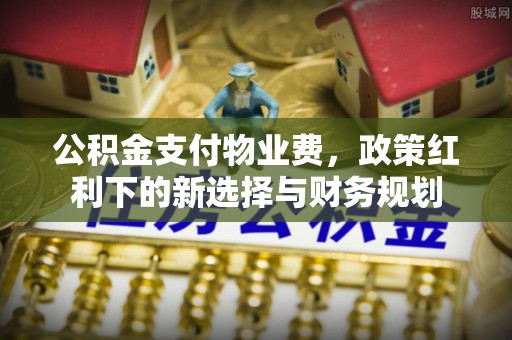 弋阳公积金支付物业费，政策红利下的新选择与财务规划