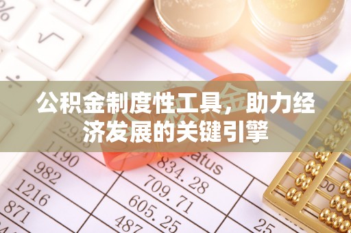 弋阳公积金制度性工具，助力经济发展的关键引擎