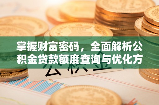 弋阳掌握财富密码，全面解析公积金贷款额度查询与优化方案