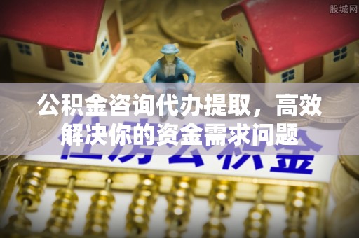 弋阳公积金咨询代办提取，高效解决你的资金需求问题